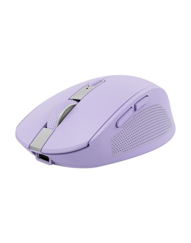 MOUSE USB OPTICAL WRL OZAA/PURPLE 25384 TRUST