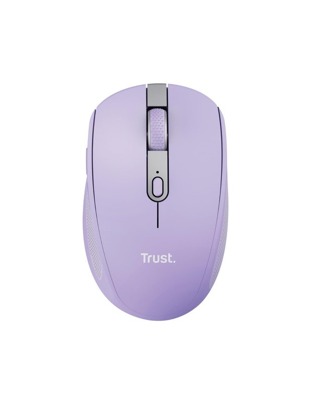MOUSE USB OPTICAL WRL OZAA/PURPLE 25384 TRUST