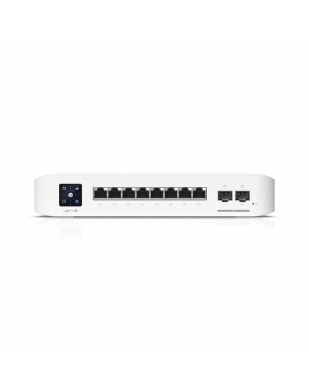 Switch|UBIQUITI|USW-PRO-8-POE|Type L3|2xSFP+|8xRJ45|PoE+ ports 8|120 Watts|USW-PRO-8-POE