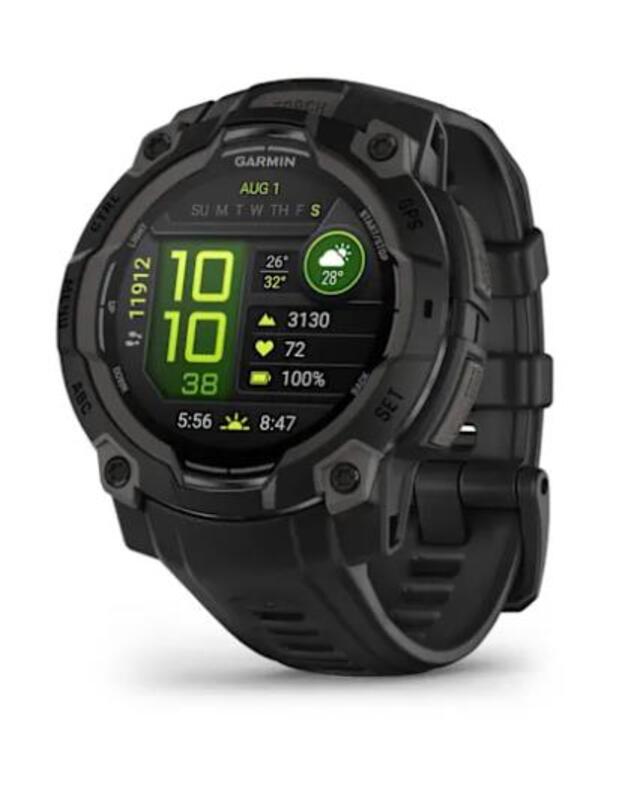 SMARTWATCH INSTINCT 3 AMOLED/BLACK/BLK 010-02936-00 GARMIN