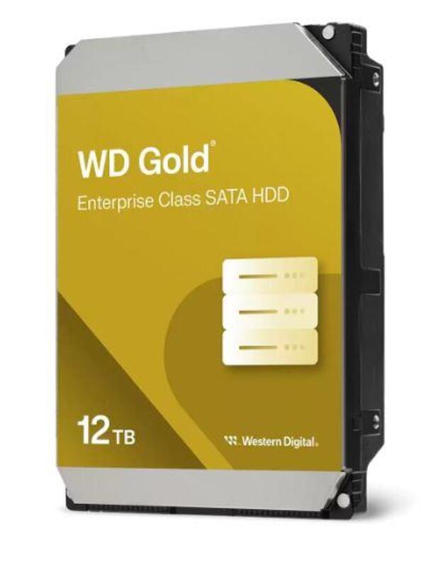 HDD|WESTERN DIGITAL|Gold|12TB|SATA 3.0|256 MB|7200 rpm|3,5 |WD122KRYZ