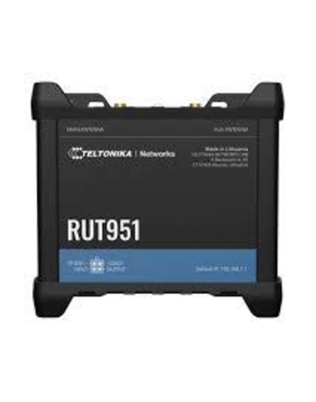 Wireless Router|TELTONIKA|Wireless Router|3x10/100M|LAN \ WAN ports 1|RUT951