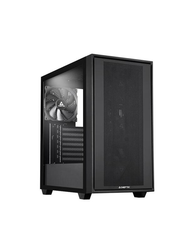 Case|CHIEFTEC|Night Hunter|MidiTower|Case product features Transparent panel|Not included|ATX|EATX|MicroATX|MiniITX|Colour Black|GS-03B-BLK-OP