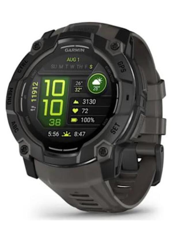 SMARTWATCH INSTINCT 3 AMOLED/BLK/CHARCO 010-03020-00 GARMIN