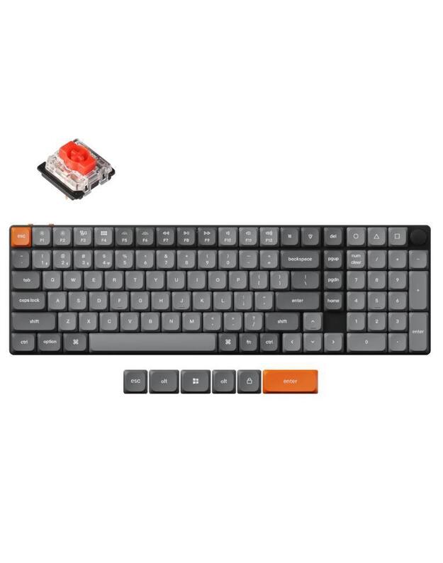 KEYBOARD WRL K17 MAX RGB/BLACK K17M-B1 KEYCHRON
