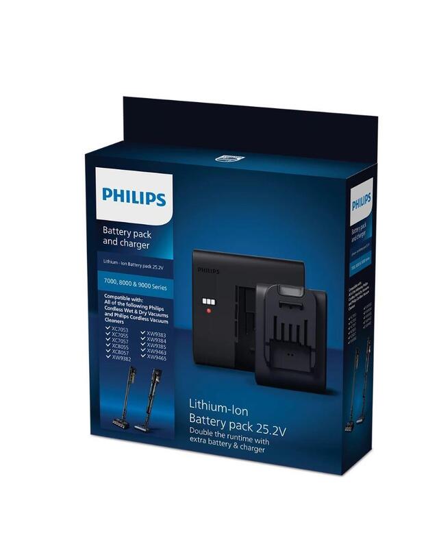 VACUUM ACC BATTERY & CHARGER/XV1797/01 PHILIPS