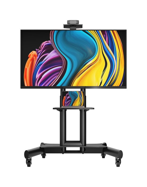 Mobilus televizoriaus stovas Onkron 40–70", juodas (TS1551-B)