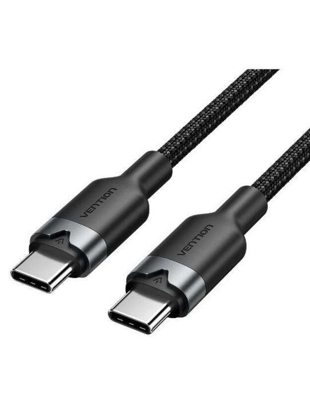 CABLE USB-C TO USB-C/2M BLACK TRDBH VENTION