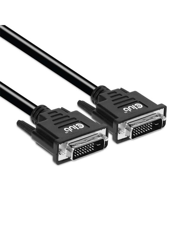 CABLE DVI-D TO DVI-D 3M/M/M CAC-1223 CLUB3D