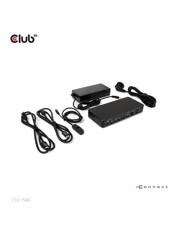 NB ACC DOCKING STATION/USB-C 120W CSV-1585 CLUB3D