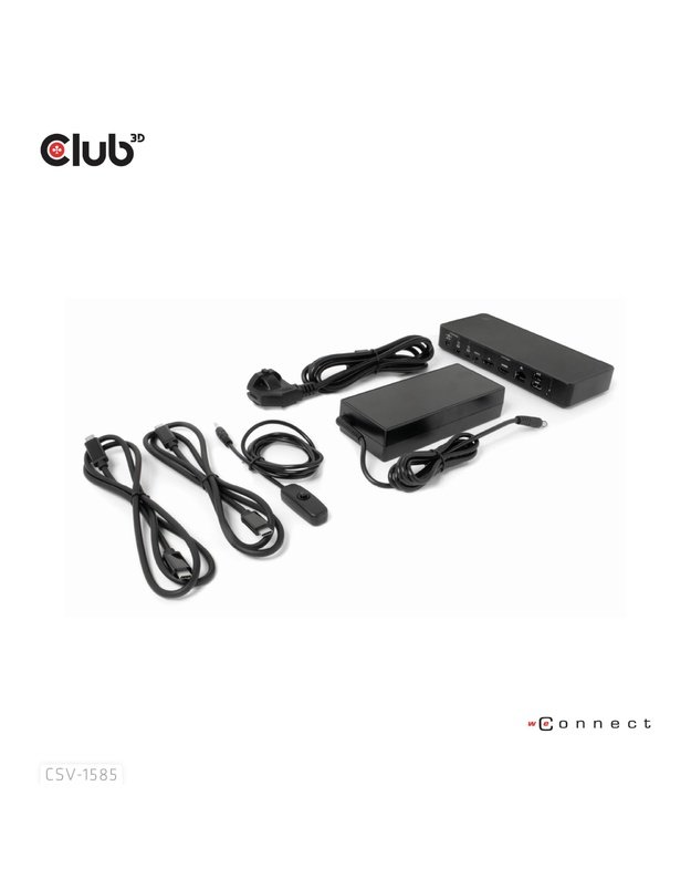 NB ACC DOCKING STATION/USB-C 120W CSV-1585 CLUB3D