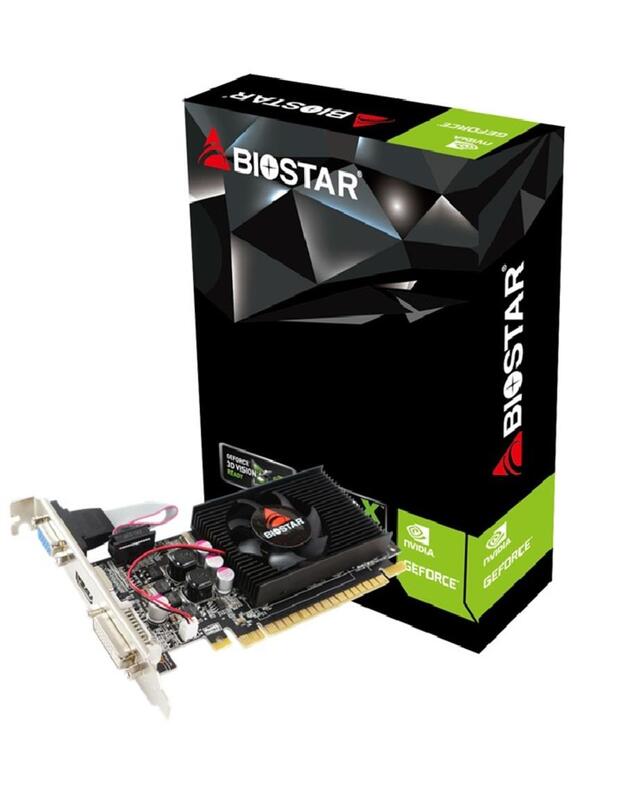 Graphics Card|BIOSTAR|NVIDIA|GeForce GT 610|700 MHz|2 GB|GDDR3|64 bit|PCI Express x16 2.0|Active|VN6103THX6