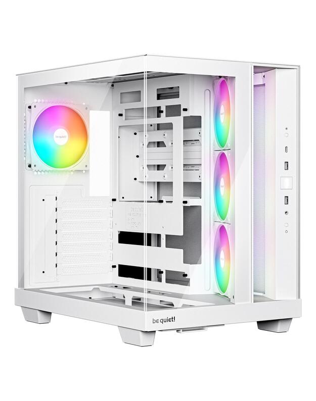 Case|BE QUIET|ATX/micro ATX/Mini-ITX|White|Midi Tower|PC|BGW86