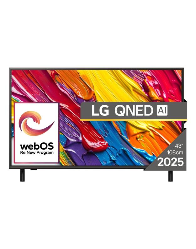TV Set|LG|43  |4K Ultra HD|3840 x 2160 pixels|Flat|16:9|QNED|43QNED84A3C
