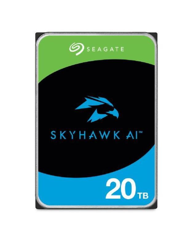 HDD|SEAGATE|SkyHawk AI|20TB|256 MB|7200 rpm|Discs/Heads 10/20|3,5 |ST20000VE003