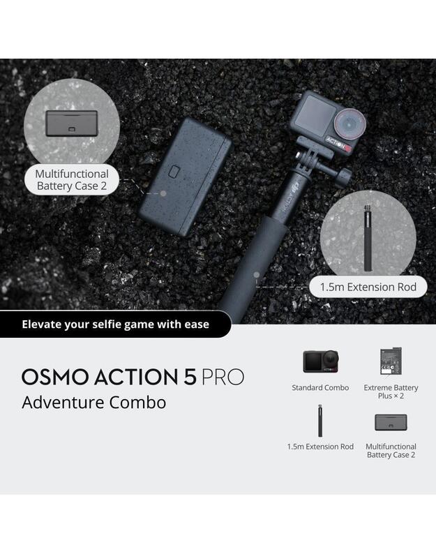 CAMERA OSMO ACTION 5 PRO/ADVEN CP.OS.00000350 DJI