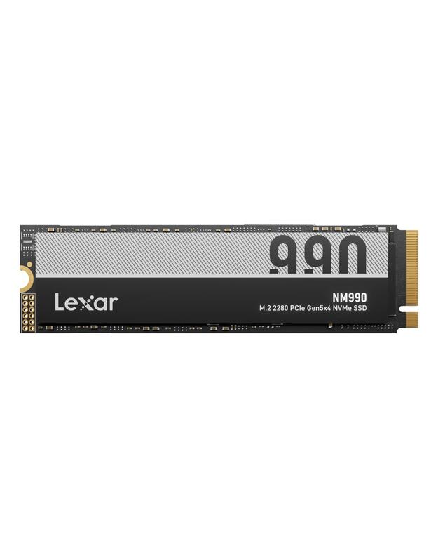 SSD|LEXAR|NM990|1TB|M.2|NVMe|Write speed 7500 MBytes/sec|Read speed 14000 MBytes/sec|2.45mm|TBW 750 TB|MTBF 1500000 hours|LNM990X001T-RNNNG
