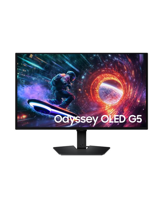 Monitor|SAMSUNG|27  |2560 x 1440 pixels|Quad HD|Native aspect ratio 16:9|OLED|Flat|LS27FG500SUXEN