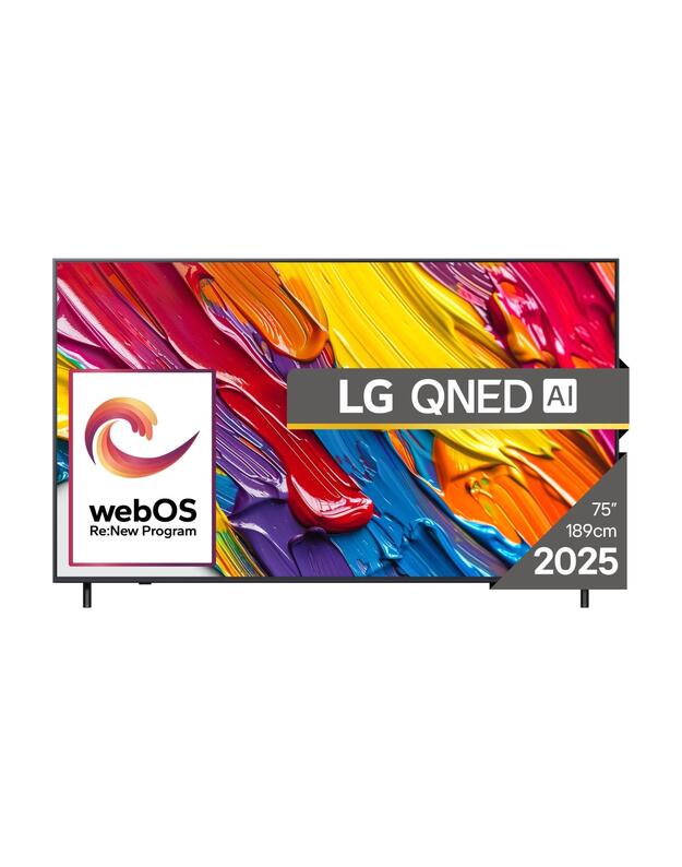 TV Set|LG|75 |4K/Smart|3840x2160|Wireless LAN|Bluetooth|webOS|Black|75QNED82A3B