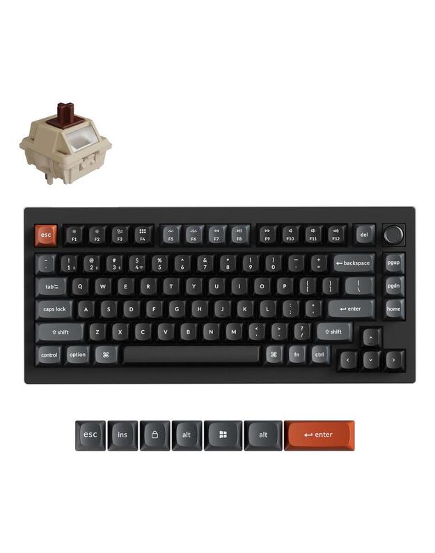 KEYBOARD WRL V1 ULTRA/BLACK V1U-D3 KEYCHRON