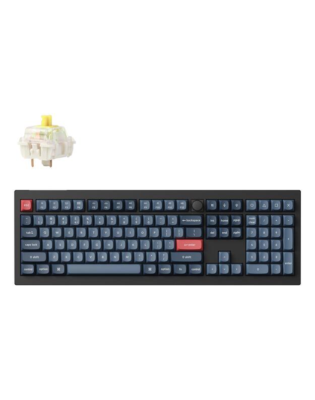 KEYBOARD WRL V6 MAX/CARBON BLACK V6M-D4 KEYCHRON