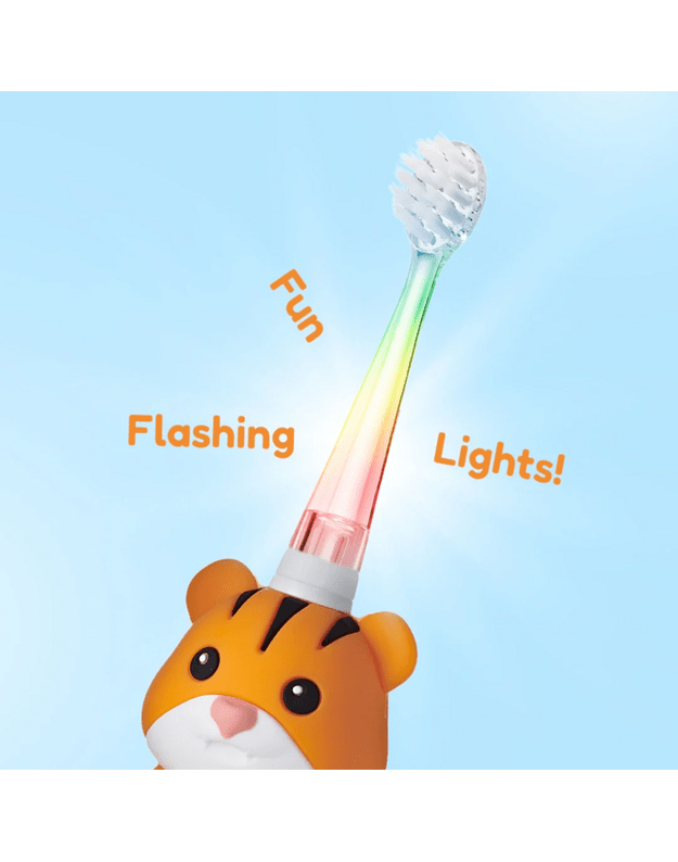 Elektrinis dantų šepetukas Brush baby WILDONES TIGER 4