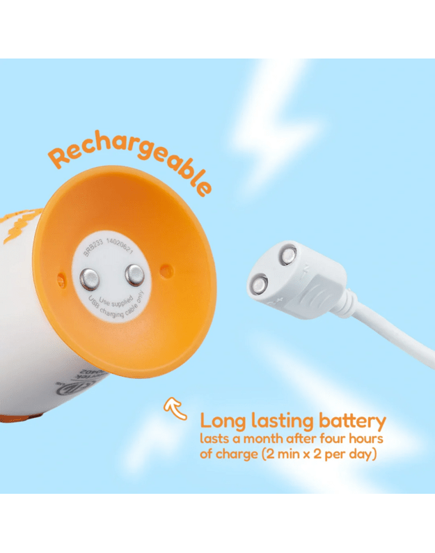 Elektrinis dantų šepetukas Brush baby WILDONES TIGER 5