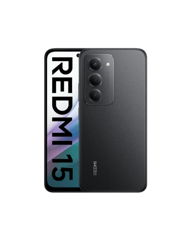 Xiaomi Redmi 15 5G 4/128GB, juodas