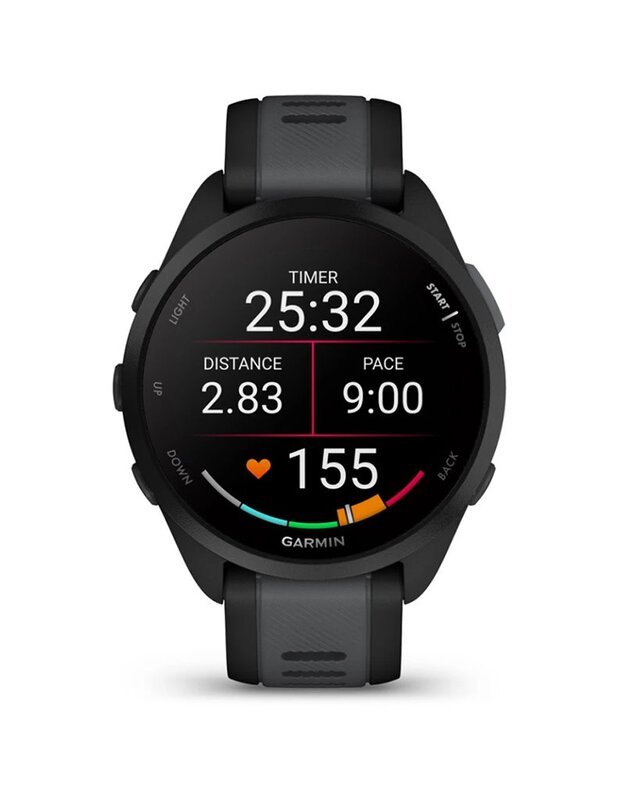 Garmin Forerunner 165 Music, juodas 1