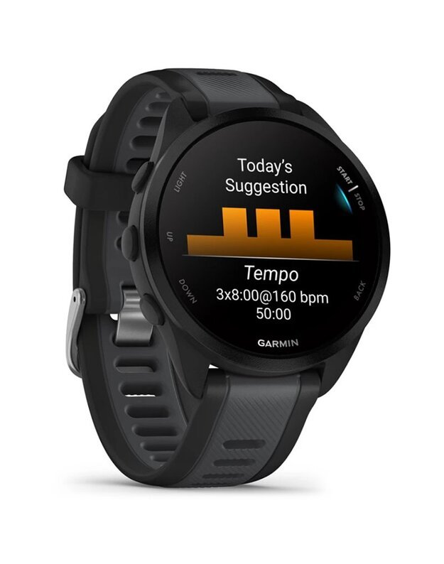 Garmin Forerunner 165 Music, juodas