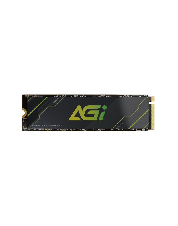 SSD|AGI|600xTBW rating|MTBF 1600000 h|Read speed 4700 MB/s|Write speed 2800 MB/s|NVMe Yes|PCI Express 4.0|M.2|1000 GB|AGI1T0G43AI818-CB
