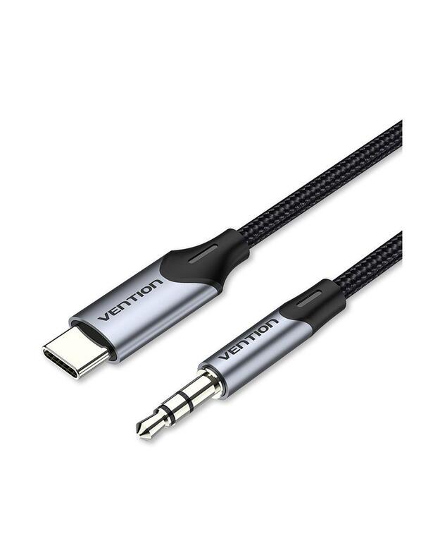 CABLE AUDIO 3.5MM TO USB-C/1M BGKHF VENTION