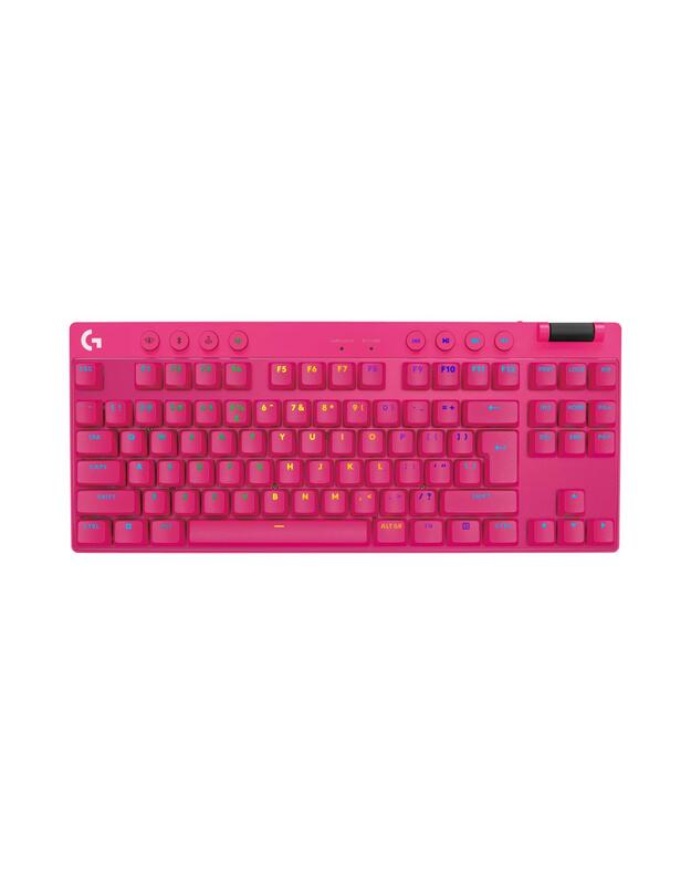KEYBOARD WRL PRO X TKL/PINK 920-012159 LOGITECH