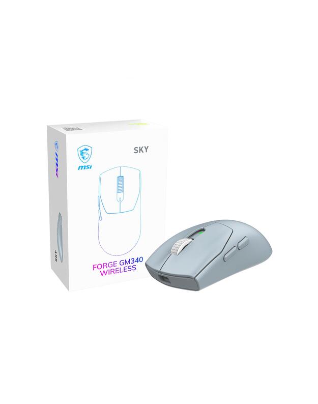 MOUSE USB OPTICAL WRL GAMING/FORGE GM340 WRL SKY MSI
