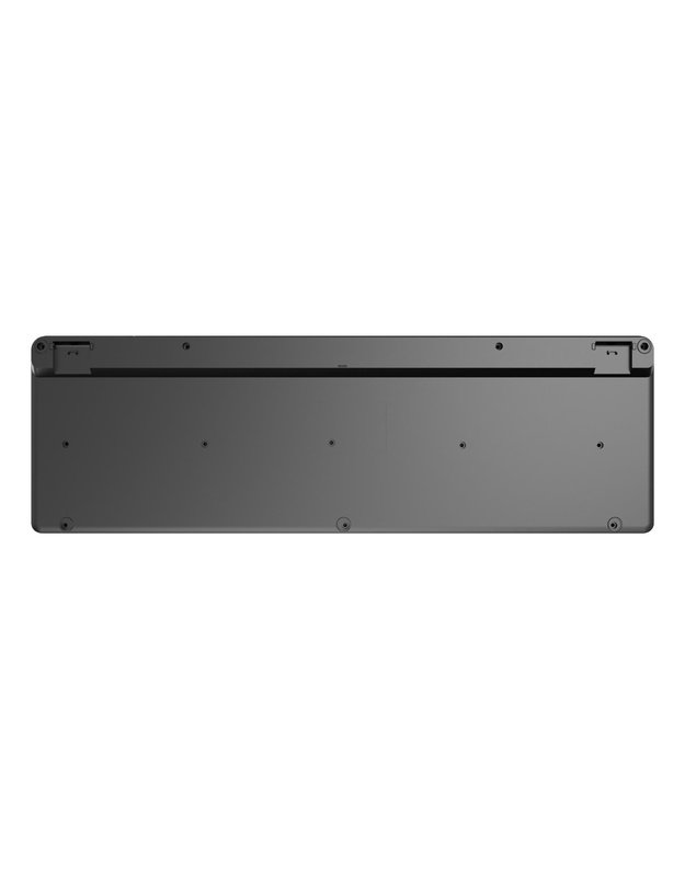 Belaidė plona klaviatūra Gembird 2.4G + Bluetooth, US (KB-WPS-03)