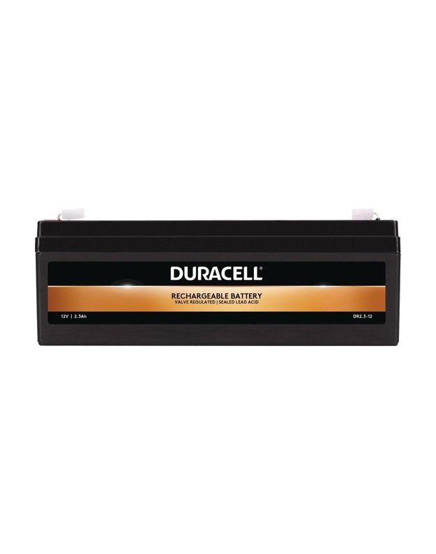 VRLA akumuliatorius Duracell 12 V, 2,3 Ah (DR2.3-12)