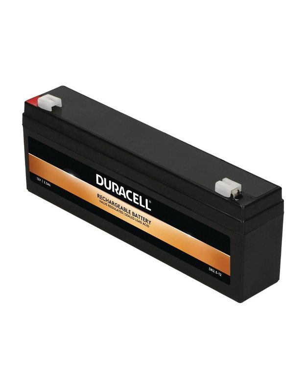 VRLA akumuliatorius Duracell 12 V, 2,3 Ah (DR2.3-12)