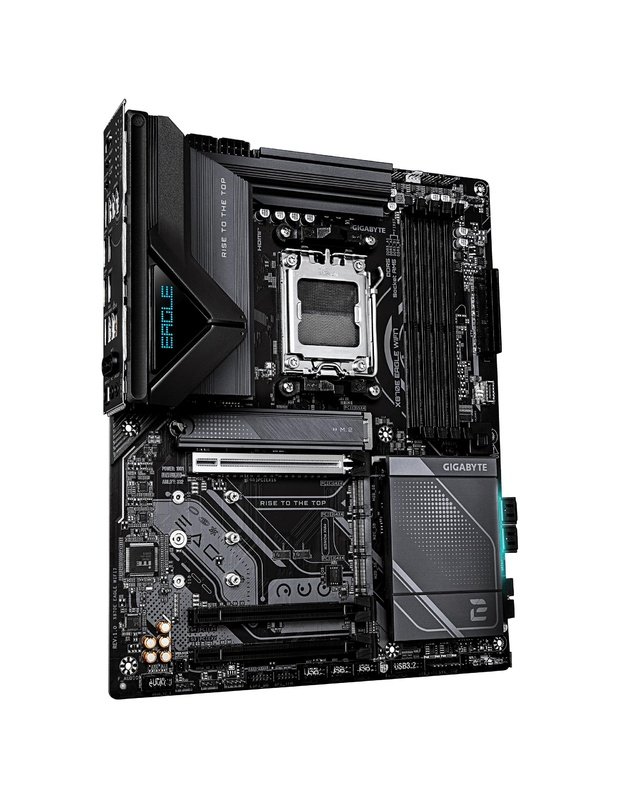 Mainboard|GIGABYTE|AMD X870E|Socket AM5|ATX|RAM DDR5-SDRAM|4xSlots|Wi-Fi Yes|Bluetooth Yes|4xNumber of M.2 (M) slots|X870EEAGLEWIFI7