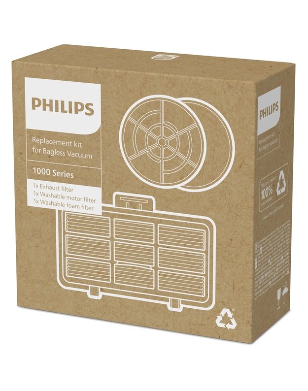 VACUUM ACC REPLACEMENT FILTER/KIT XV1210/01 PHILIPS