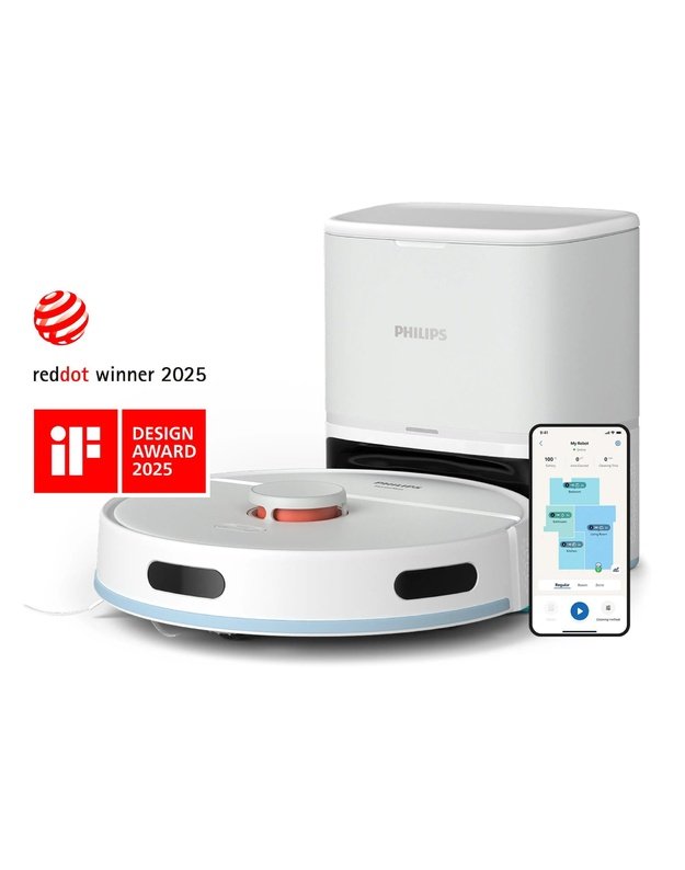 VACUUM CLEANER ROBOT/BLACK XU2100/25 PHILIPS