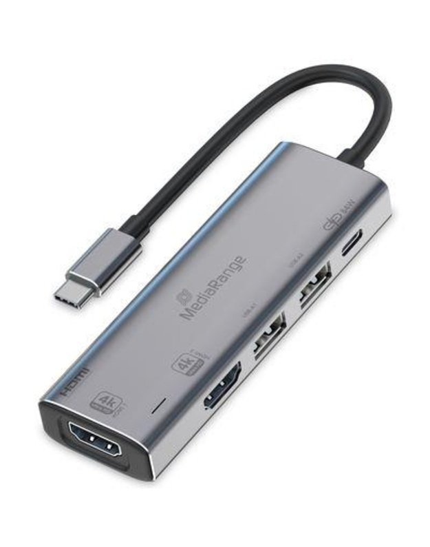 I/O HUB USB-C 5IN1/MRCS511 MEDIARANGE
