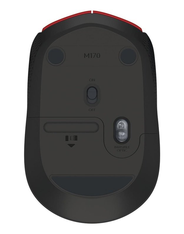 OPTINĖ USB PELĖ WRL M171/RED 910-004641 LOGITECH