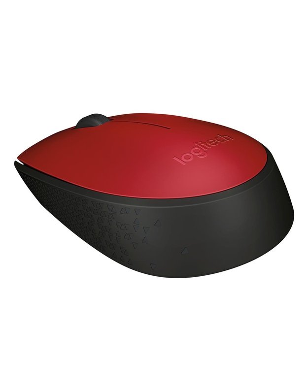 OPTINĖ USB PELĖ WRL M171/RED 910-004641 LOGITECH