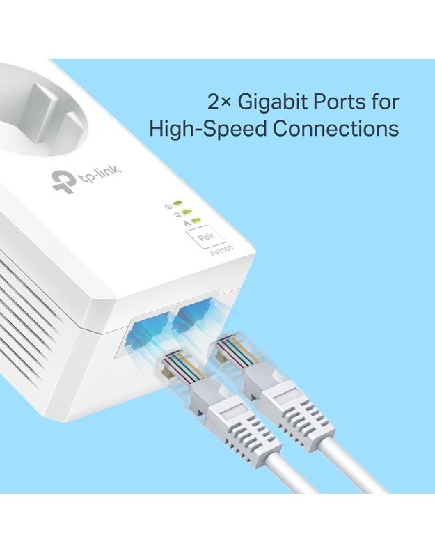 NET POWERLINE ADAPTER 1000MBPS/TL-PA7027P KIT TP-LINK