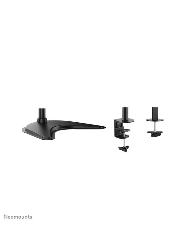 Monitoriaus stalinis laikiklis Neomounts 10–27", juodas (NM-D335D4BLACK)