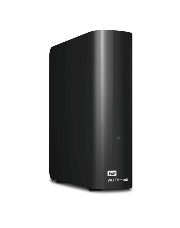 Išorinis kietasis diskas WD Elements Desktop 16TB USB 3.0, juodas (WDBWLG0160HBK-EESN)