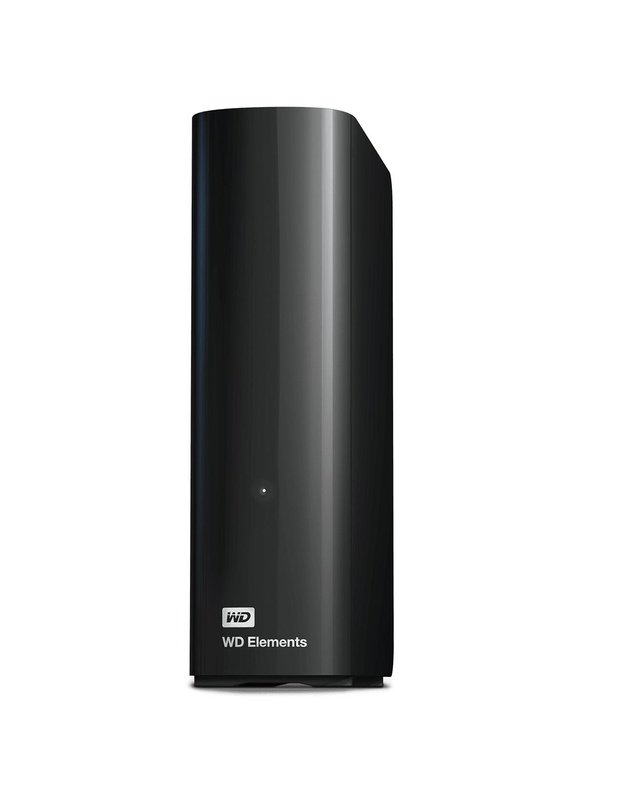 Išorinis kietasis diskas WD Elements Desktop 16TB USB 3.0, juodas (WDBWLG0160HBK-EESN)