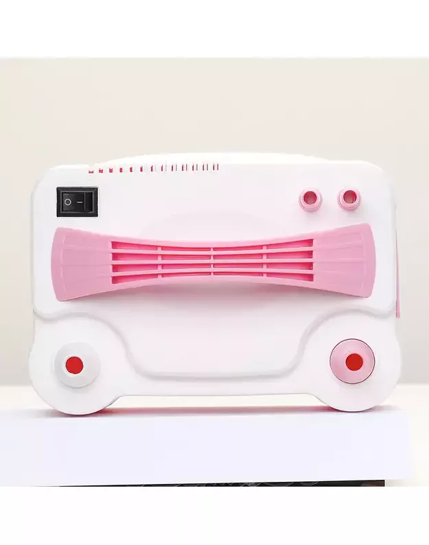 Elektrinė balionų pompa, rožinė-balta 600W