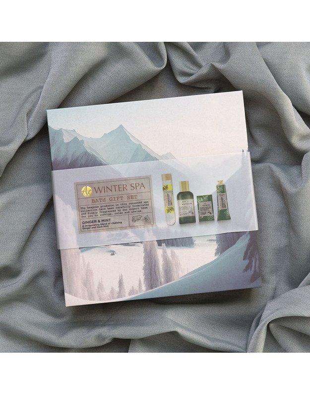 Vonios kosmetikos rinkinys dovanų dėžutėje Bath set WINTER SPA 2