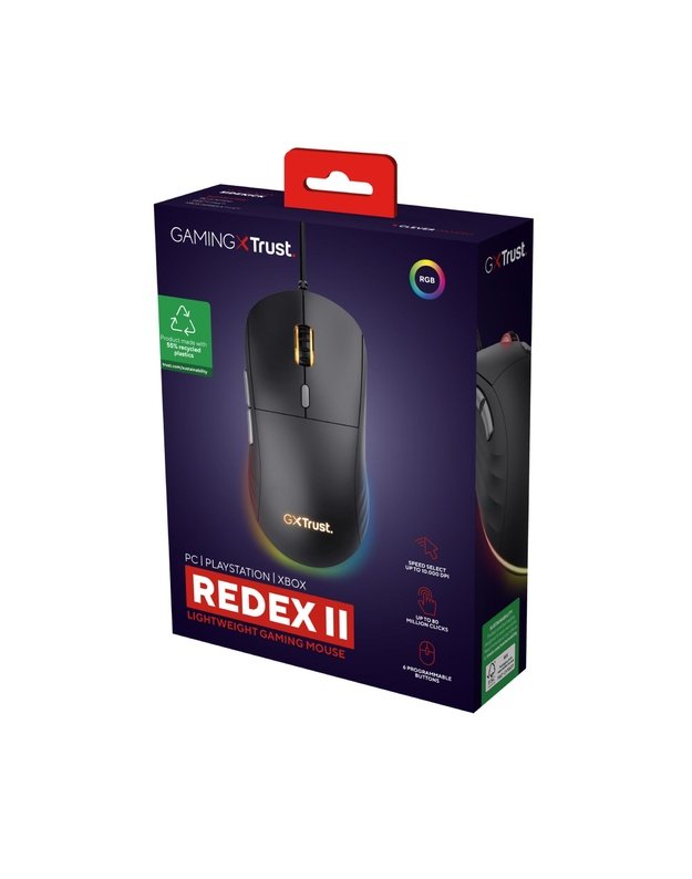 MOUSE USB OPTICAL LIGHTWEIGHT/GXT925 REDEX II 25125 TRUST